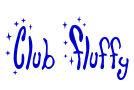 Club Fluffy police de caractère